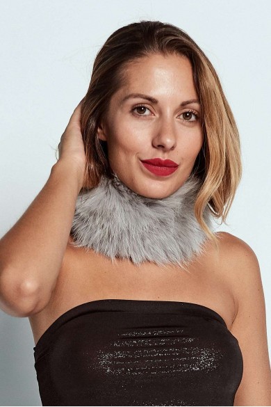 CUELLO DE PELO TEJIDO PC-LZH5565-87