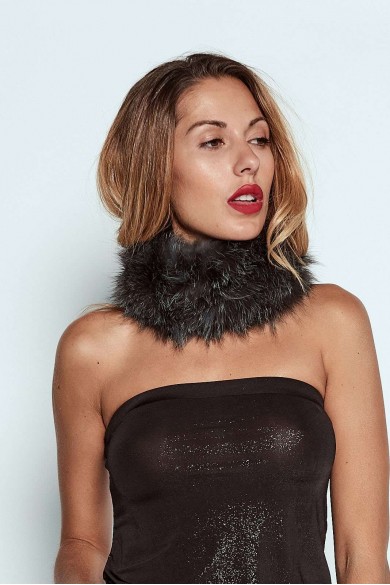 CUELLO DE PELO TEJIDO PC-LZH5565-89