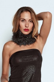 CUELLO DE PELO TEJIDO PC-LZH5565-89