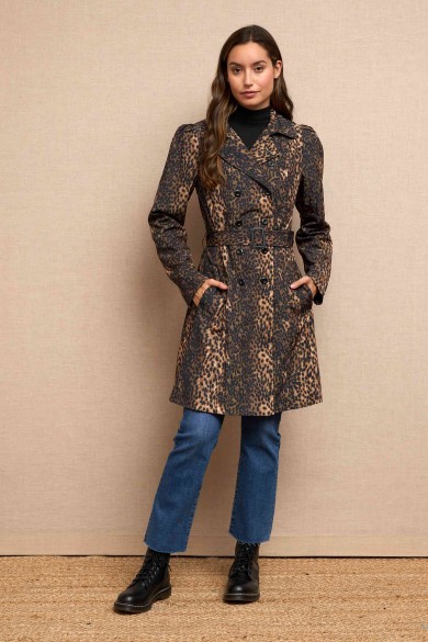 GABARDINA ANIMAL PRINT FBZMR21785