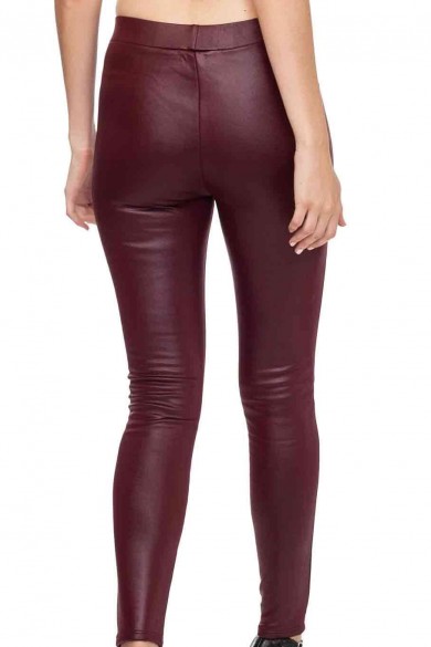 LEGGINGS DE POLIPIEL BOLSILLOS OBS-KZ00004
