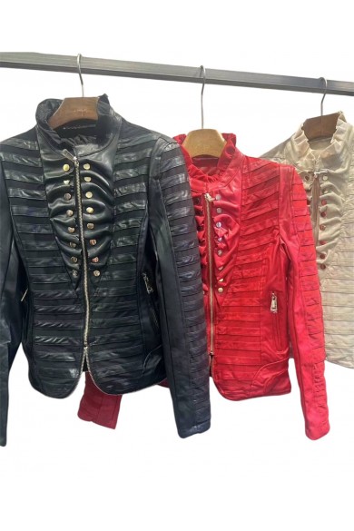CHAQUETA POLIPIEL 3COLORES TY-9715