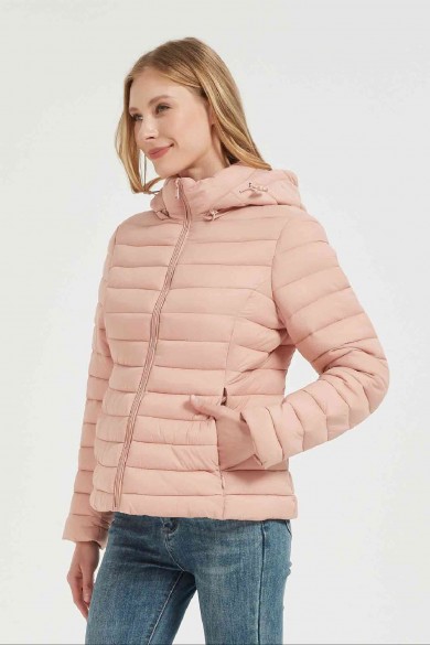 CHAQUETA ACOLCHADA FINA OBRF2015-ROSA