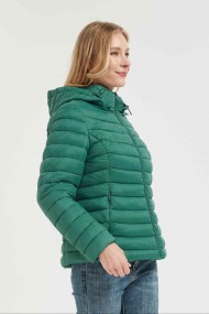 CHAQUETA ACOLCHADA FINA OBRF2015-VERDE