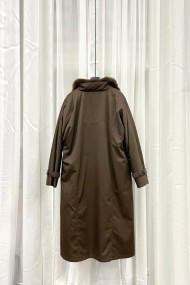 GABARDINA FORRADA  PC-PARKA2022 MARRON