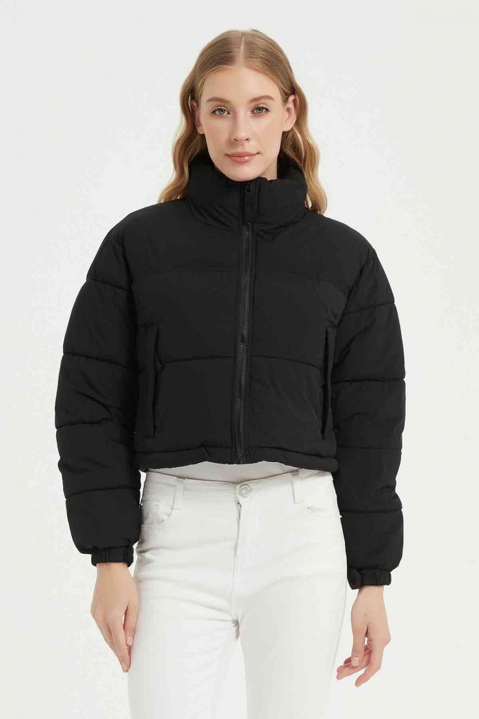 CHAQUETA CORTA ACOLCHADA 6 COLORES OBR-F2035