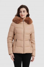 CHAQUETA CON CAPUCHA ACOLCHADA OBR-F2023