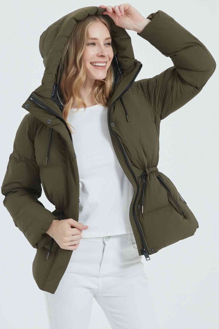 CHAQUETA CORTA ACOLCHADA 2COLORES OBR-F2043
