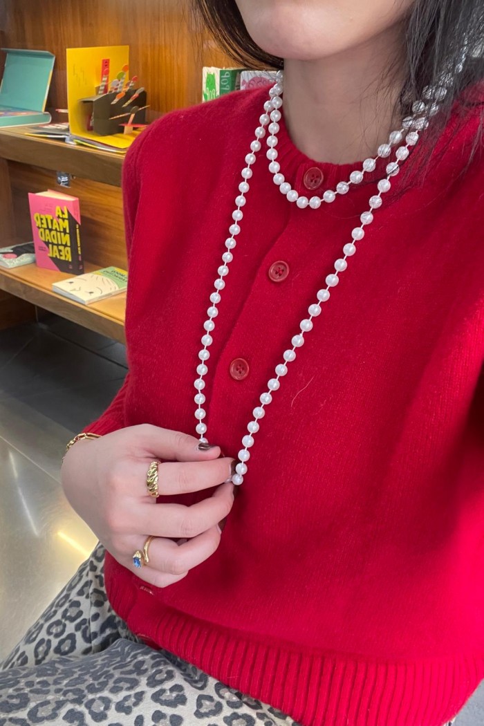 COLLAR  imitación de perlas