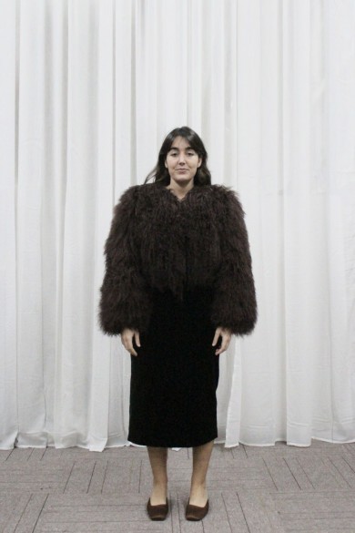 CHAQUETA PELO DE CORDERO 60CM TB-WT2411251317