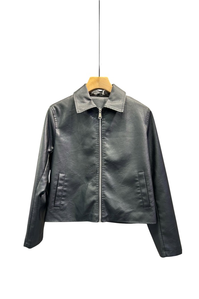 CHAQUETA EFECTO PIEL TY-M9111