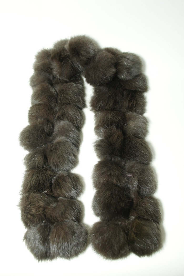 BUFANDA COLOR MARRON PC-ZHU7130-2