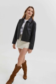 CHAQUETA EFECTO PIEL TY-M9111