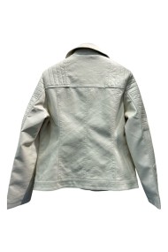 CHAQUETA POLIPIEL TY-M9687 BLANCO
