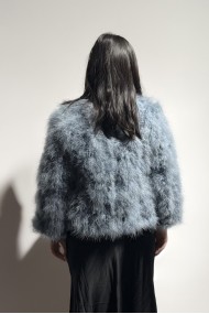 CHAQUETA PLUMAS DE AVESTRUZ PC-YLM5749-60