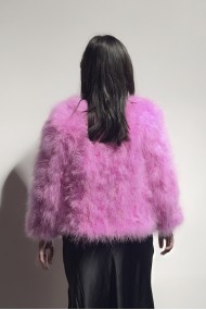 CHAQUETA PLUMAS DE AVESTRUZ PC-YLM5749-76