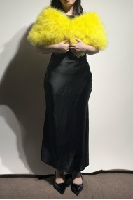 Estola de Plumas de avestruz PC-YLM5624-72