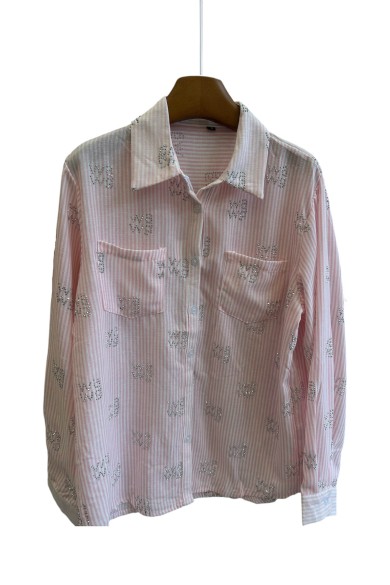 CAMISA TY-M9987 ROSA