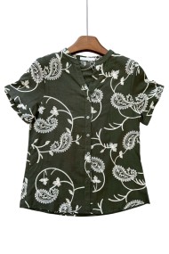 CAMISA BORDADO TY-996 VERDE