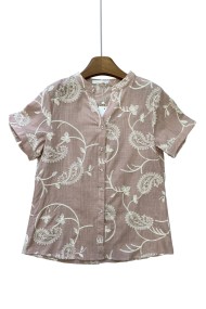 CAMISA BORDADO TY-996 ROSA