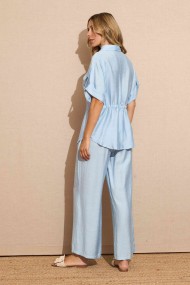 CONJUNTO CAMISA PANTALON AZUL FBZMR22147AB