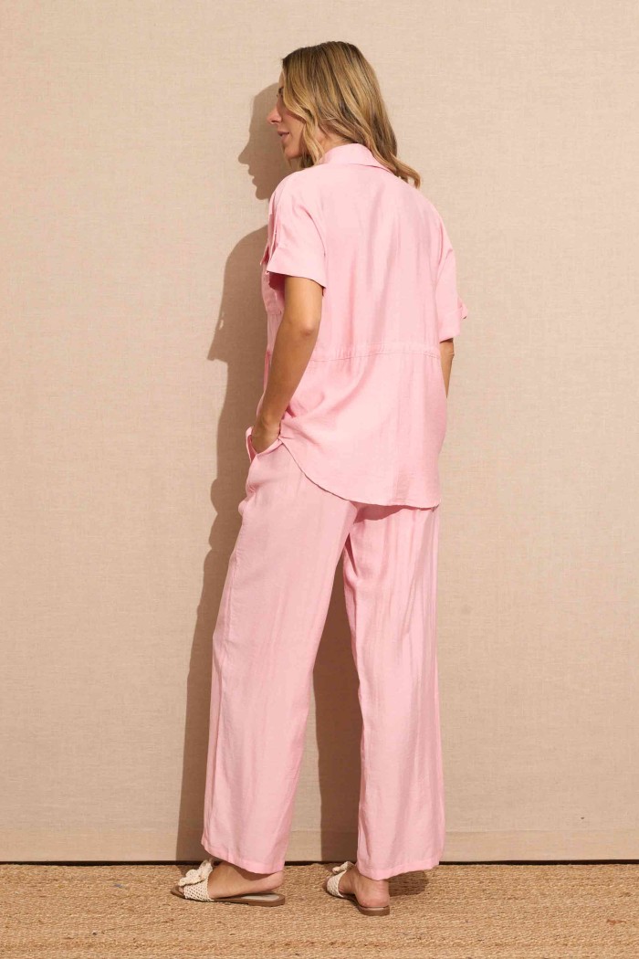 CONJUNTO CAMISA PANTALON NEGRO FBZMR22146AB