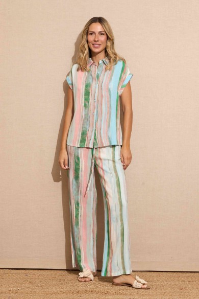 CONJUNTO MULTICOLOR DE RAYAS FBZMR22143/5