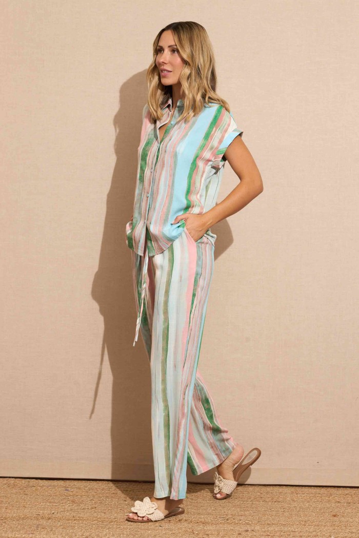 CONJUNTO MULTICOLOR DE RAYAS FBZMR22143/5