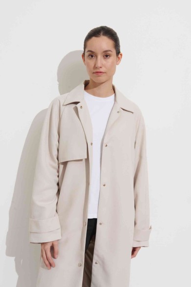 GABARDINA K-3523 BEIGE