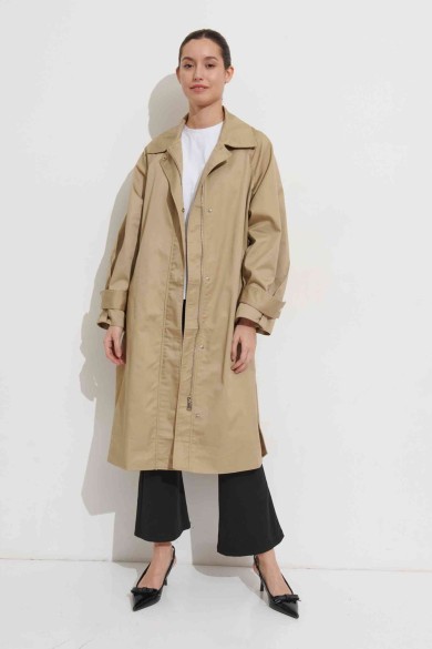 GABARDINA FR-K3537 CAMEL