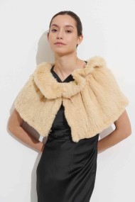 ESTOLA PELO DE CONEJO TRENZA PC-ZHU4508