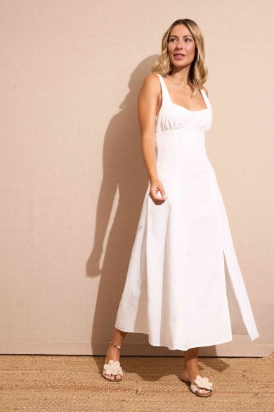 VESTIDO BLANCO FBZMR22208