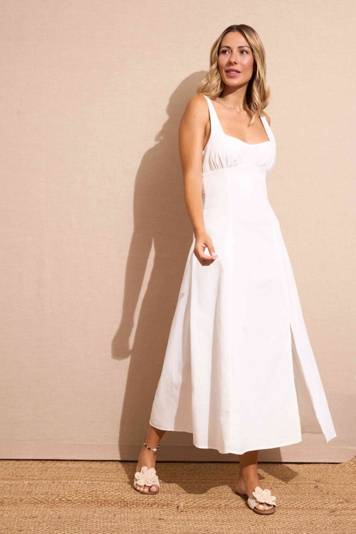 VESTIDO BLANCO FBZMR22208