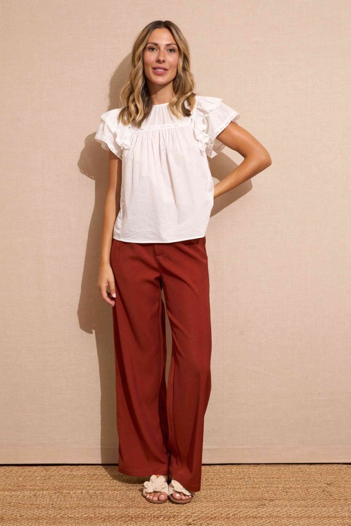 BLUSA BLANCA FBZMA1390