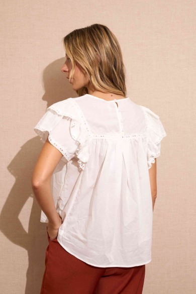 BLUSA BLANCA FBZMA1390