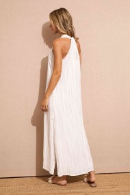 VESTIDO RAYAS BLANCO FBZMR22186