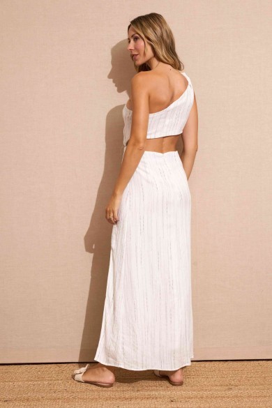 VESTIDO RAYAS BLANCO FBZMR22152