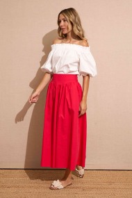BLUSA BLANCA PALABRA DE HONOR FBZMR22206