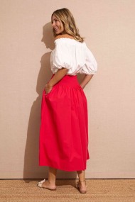 BLUSA BLANCA PALABRA DE HONOR FBZMR22206