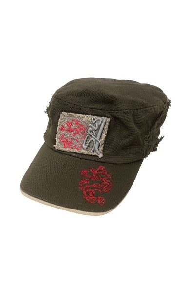 GORRA MILITAR  CON BORDADO URBANO TB-MZ101