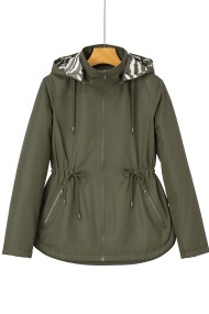 CHAQUETA REVERSIBLE CON CAPUCHA ESTILO SAFARI 3COLORES TY-Z56007