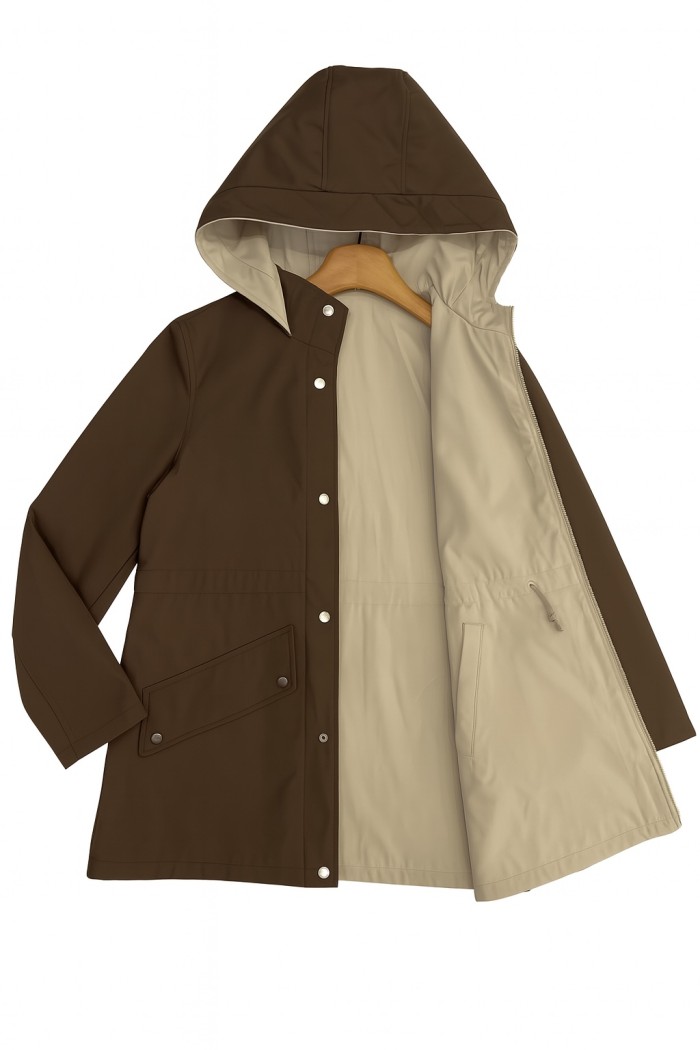 CHAQUETA REVERSIBLE CON CAPUCHA Y BOLSILLOS 3COLORES TY-M9160