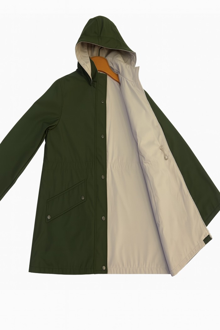 CHAQUETA REVERSIBLE CON CAPUCHA Y BOLSILLOS 3COLORES TY-M9160