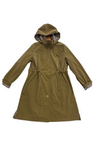 ABRIGO IMPERMEABLE CON CINTURA AJUSTABLE Y FORRO ANIMAL 4COLORES PRINT TY-Z56227