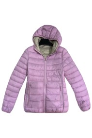 CHAQUETA ACOLCHADA REVERSIBLE CON CAPUCHA OBR336