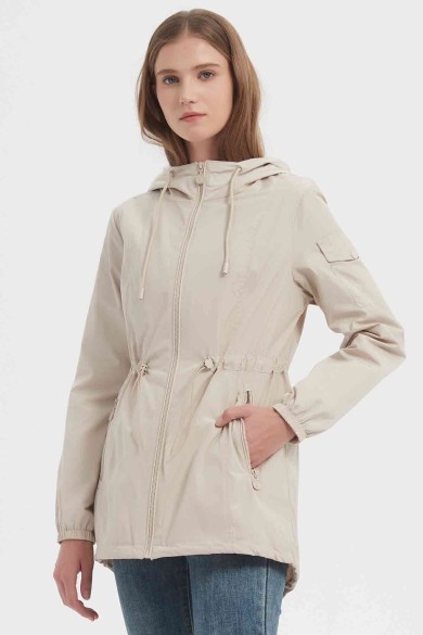 CHAQUETA PARKA CON CAPUCHA 4COLORES OBRF2053
