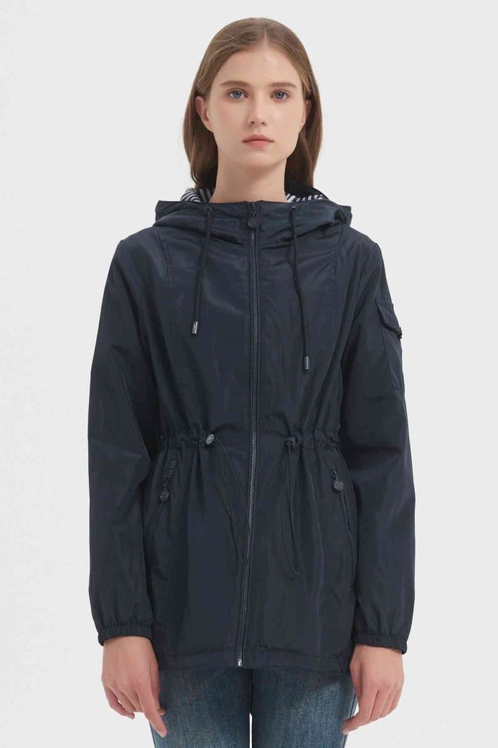 CHAQUETA PARKA CON CAPUCHA 4COLORES OBRF2053